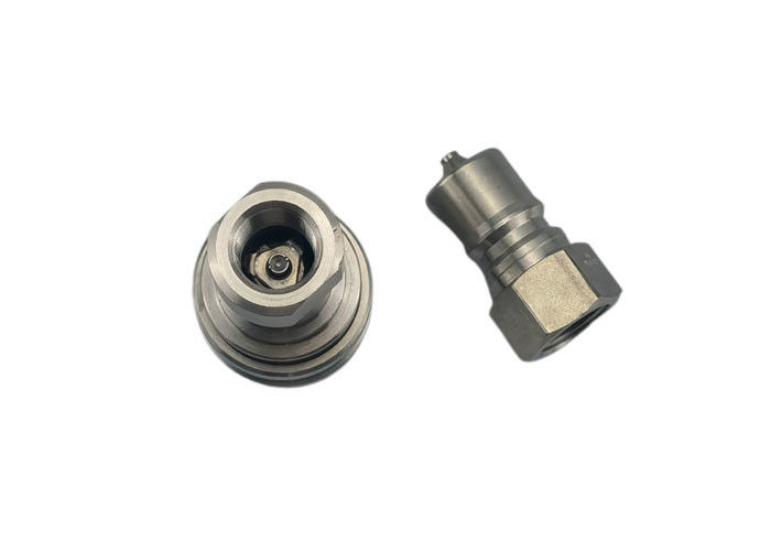 สายเชื่อมตัดสายกันเร็วแบบอุตสาหกรรม 2 ด้าน สายเชื่อมต่อ NPT/BSP สาย 1/8