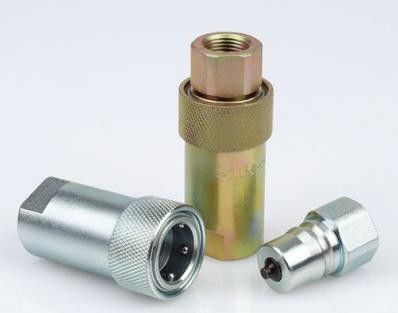 สายเชื่อมตัดสายกันเร็วแบบอุตสาหกรรม 2 ด้าน สายเชื่อมต่อ NPT/BSP สาย 1/8