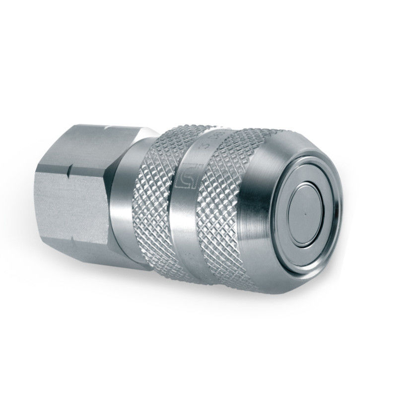 ข้อต่อสวมเร็วไฮดรอลิกสแตนเลส 316L ซีรีส์ ISO ISO 16028-CB-SP-6FN-DB